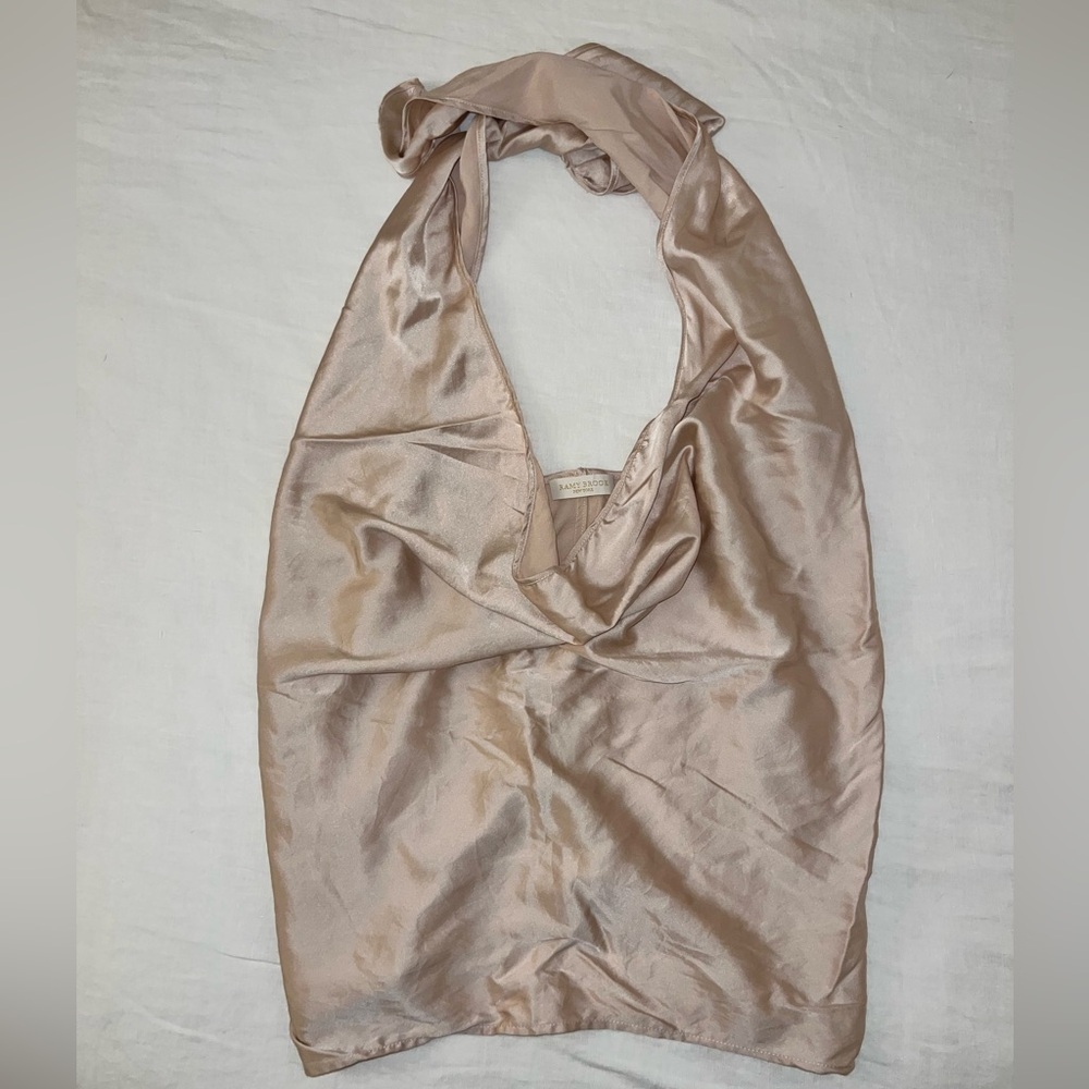 Ramy Brook Light Pink tie halter top